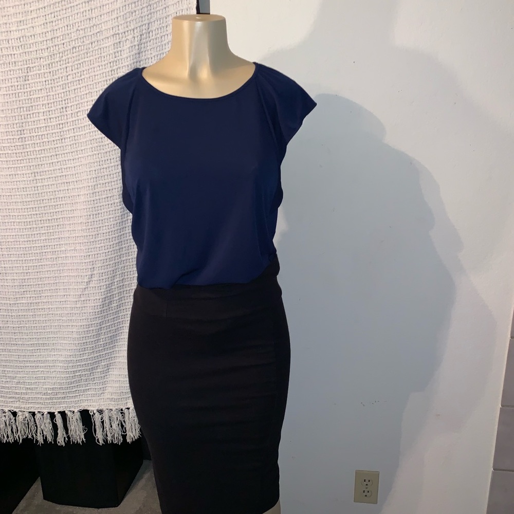 Roz & Ali - Beautiful Classy Shortsleeved Blouse